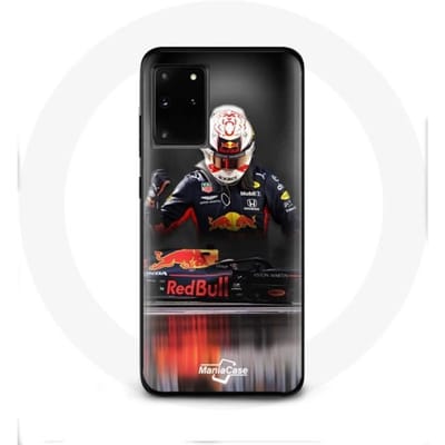 Coque maniacase pour samsung galaxy S11 plus Formule 1 Max Verstappen Pilote F1 Red Bull RB15