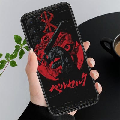 Berserk Guts Telefoonhoesje Voor Samsung S26 S25 S24 S23 S22 Ultra S23 S22 S25 Plus S24 FE S26Edge S26 Edge