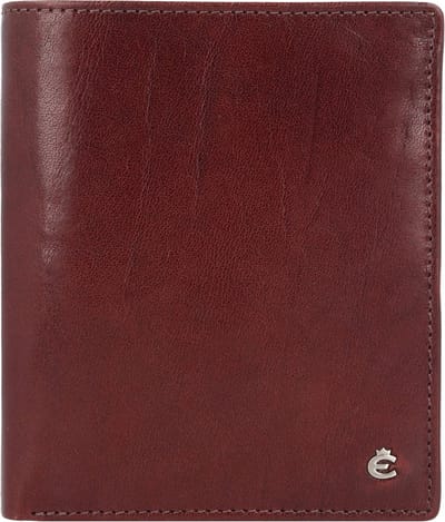 Esquire Toscana Portemonnee RFID Leer 11 cm - Jongens - Staand formaat - coffee