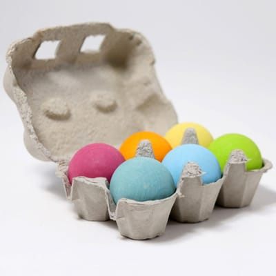 GRIMMS ballen regenboog pastel 1 jr+