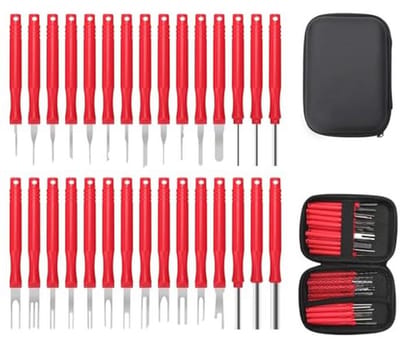 Set met 30 stukjes uitspinngereedschap voor auto en motor