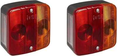Achterlicht Set - Achterlampen - Voertuig Verlichting - 4 Functies - 98 x 104 mm