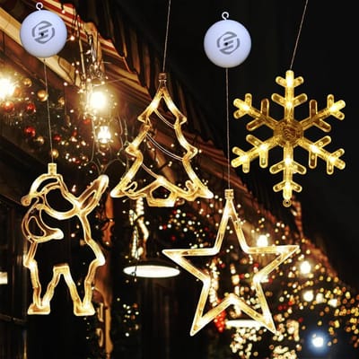 Equivera Kerstversiering Buiten - Kerstversiering - Kerst Versiering - Kerst Decoratie - Kerstdecoratie - Kerstdecoratie voor Buiten - Voor de Leukte Kerstviering!