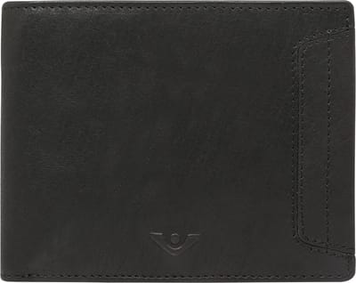 VOi Portemonnee Dakota Nils Wallet Schwarz Zwart