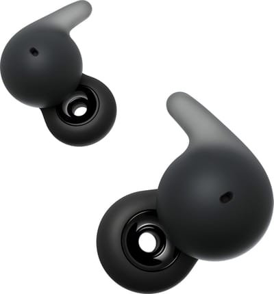 Sony LinkBuds Open – Volledig draadloze Bluetooth open-ear oordopjes - transparant geluid - zwart