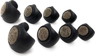 Viltglijders voor stoelpoten 27-29 mm Duurzame Vloerbeschermers Set van 8