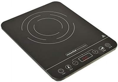 Draagbare Inductiekookplaat Zwart - 2000W - Met Timer en Temperatuurregeling