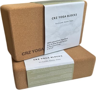 Kurkyogablokken Set van 2 – Antislip & Hoog-Dichtheid voor Yoga & Pilates