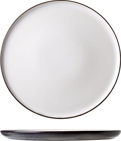 Cosy&Trendy Ciel Blanc Plat Bord - Ø 27.5 cm - Set-4