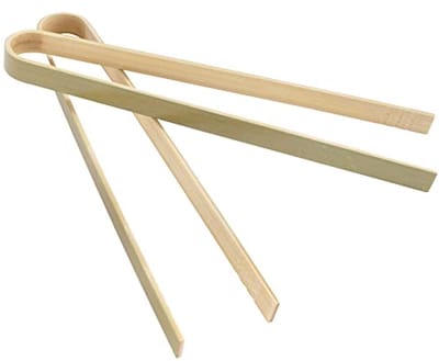 Mini Wegwerptang van Bamboe - 30 Stuks - Handig voor Hapjes en Snacks