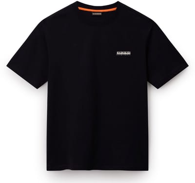T-shirt Korte Mouw Napapijri Ontspannen klein dooslogo T-shirt