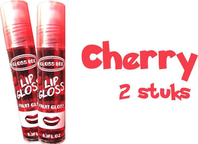 Gloss Bee Cherry Lip Gloss 2 stuks