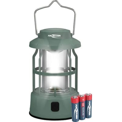 ANSMANN campinglamp CL270B, 270 lumen, blauwgroen, incl. 3 AA batterijen