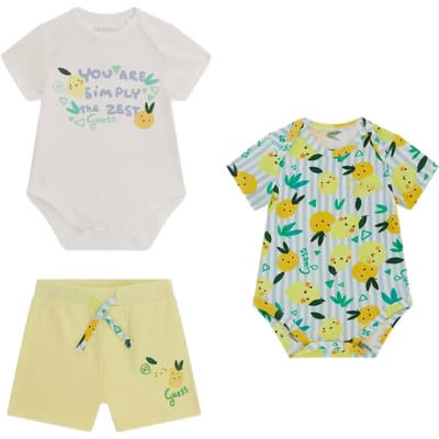 Baby jongens body en short set Guess (x2)