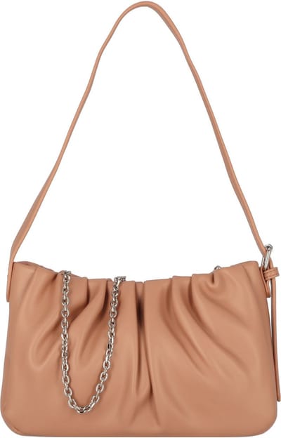 SEIDENFELT MANUFAKTUR Schoudertas Auri Crossbody Dune Lichtbruin