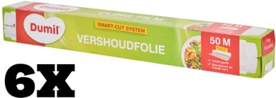Dumil Vershoudfolie - 29 cm - 50 meter - 6 rollen