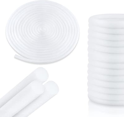 Weerbestendige EPDM Foam Dichtingstrip van 10 Meter - Ronde Rubber Strip voor Klussen, Gaskets en Creatieve Projecten