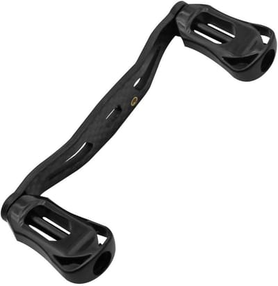 Dailygoods- Visserijhaspel Koolstofvezel Handvat - Ergonomisch Ontwerp - Eenvoudig te Installeren - Lichtgewicht - Betrouwbaar Materiaal - Comfortabele Grip - Vismolen