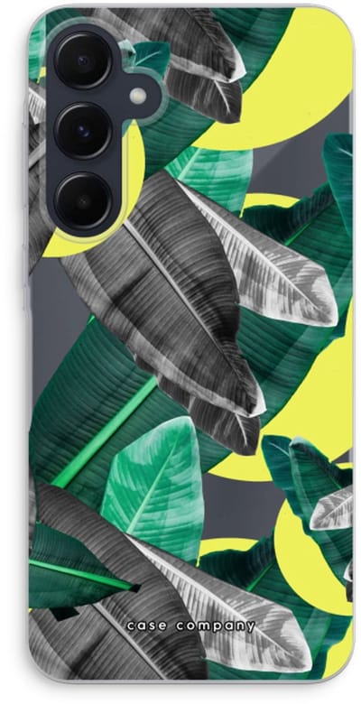 Case Company® - Hoesje geschikt voor Samsung Galaxy A55 hoesje - Fantasie jungle - Soft Cover Telefoonhoesje - Bescherming aan alle Kanten en Schermrand