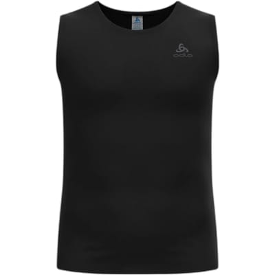 Odlo 112122 Merino Pw 140 Seamless Mouwloos Basislaag Zwart L Man