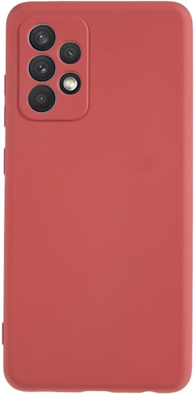 Coverup Hoesje - Geschikt voor Samsung Galaxy A52 / A52s Hoesje - Coverup Colour TPU Back Cover - Indian Red