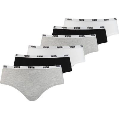 Puma - Dames Hipster - 6 Pack - Maat XS