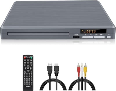Dvd Speler - Mediabox - Films Kijken - Regio Vrij - 1080p Upscaling - Grijs