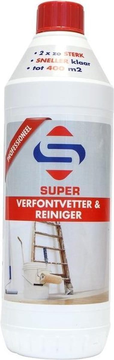 Super Verfontvetter en reiniger 1L concentraat