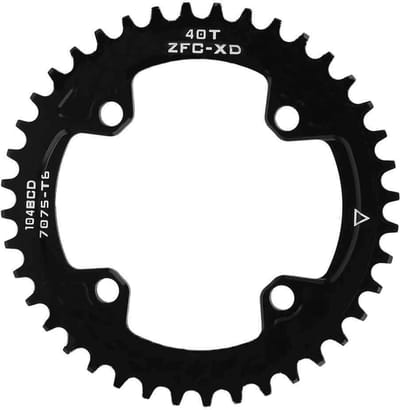 Dailygoods- Kettingblad 40T/42T - BCD 104 MM - Aluminiumlegering - Lichtgewicht - Duurzaam - Geschikt voor Shimano Crankstel - Fiets Tandwiel