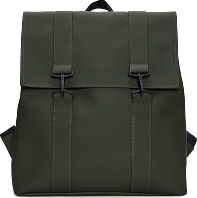 Rains MSN W3 Unisex Rugzak - Groen