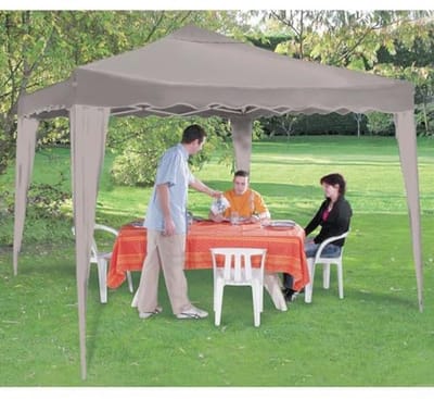 Partytent 3x3 m Opvouwbaar - Taupe
