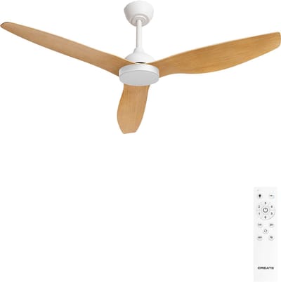 CREATE - Plafondventilator 40W stil Ø132 cm met licht - WIND BALANCE