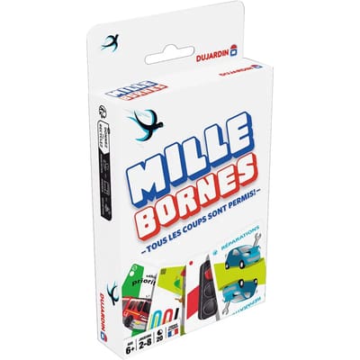 Mille Bornes pocket kaarten Dujardin