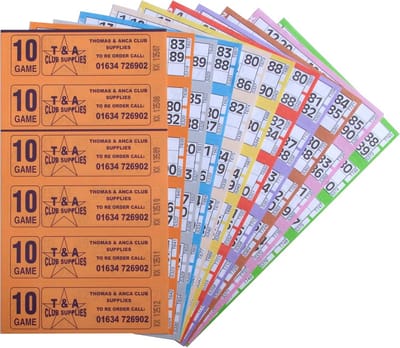 Bingo Tickets 1500 10 Pagina 6 Om Bingo-boeken te bekijken