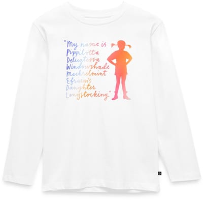 Pippi Langkous My Name Is … Bunt Premium T-Shirt Kinderen