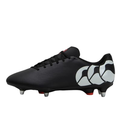 Canterbury Unisex Adult Speed Raze Zachte Grond Voetbalschoenen (Zwart)