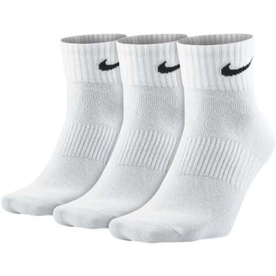 Nike Lightweight Quarter  Sportsokken - Maat 34-37 - Unisex - wit