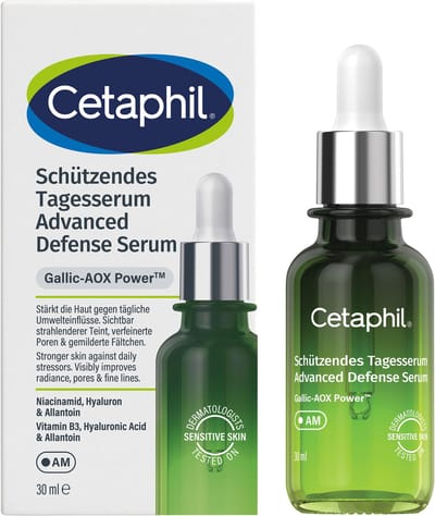 Cetaphil Advanced Defense Serum - Dagelijks serum met hyaluronzuur - Aanbevolen door Dermatologen - 30ml