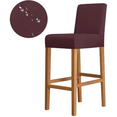 Effen Effen Kleur Club Draaistoel Hoes Stretchstof Klein Formaat Korte Achterbank Hoes Barkruk Home Decor Nee 100% Waterdicht 1 piece