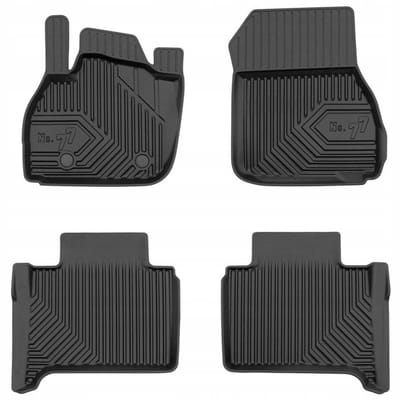 FROGUM No.77 - Automatten Set - Perfecte Pasvorm - Hoge Rand 4cm - Geurloos TPE - Renault Zoe 2012-