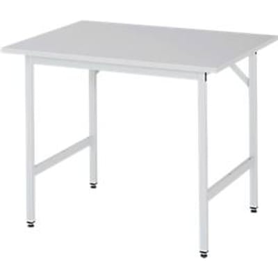 RAU werktafel, melamine blad, 1000 x 800 x 800-850 mm