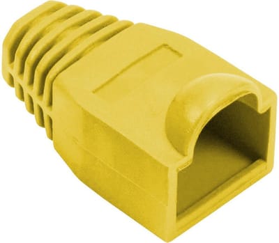 RJ45 tule - Cat 6 - Geel - Allteq