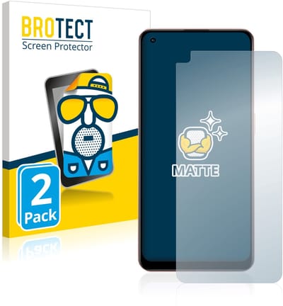 BROTECT - Screenprotector voor Oppo A96 - Folie Beschermfolie matte 2 Stuks