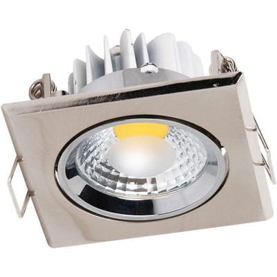 Spot LED inbouwspot vierkant Matchrome 3W (Vgl. 25W) Dim 90x90mm