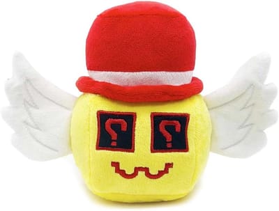 Pluche Dier - Knuffeldier Grappig - Decoratie en Verzamelen - Uniek Italiaans Design - 20 x 15 cm - Lucky Block