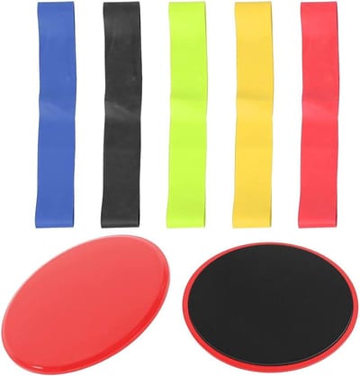 Core Sliders - Fitness Schijven - Kern Training - Lage Impact - 2 Stuks - Zwart
