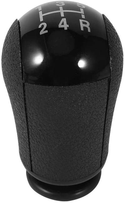 Allecto - Versnellingspook Knop - Duurzaam materiaal - Modern ontwerp - Zwart ABS Plastic - Geschikt voor Ford - Auto accessoires