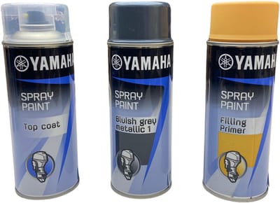 Yamaha spuitbus set Bluish metalic 1 voor buitenboordmotor