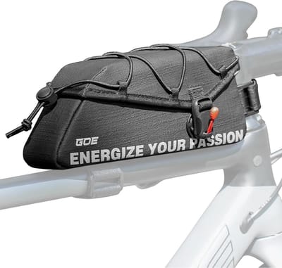 Waterdichte Fietstas voor Bovenbuis - Magnetische Frametas Eenvoudig te Bevestigen