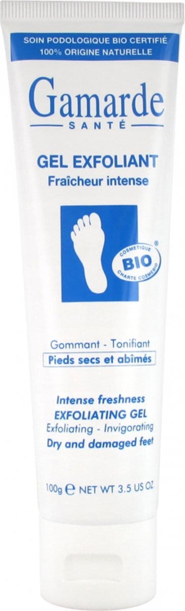 Gamarde Biologische Exfoliërende Gel Voor Droge en Beschadigde Voeten 100 g